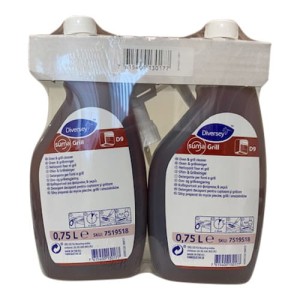 Diversey Suma Grill D9 - środek do czyszczenia grilla (do mocnych zabrudzeń) 2x750 ml